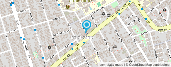 מפת הגעה אל שרה בן משה מפת הגעה אל שרה בן משה