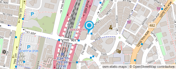 מפת הגעה אל עו"ד יריב הראל