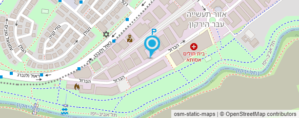 מפת הגעה אל פרופ' בן חיים יעקב