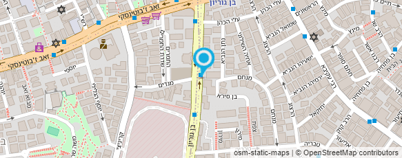 מפת הגעה אל ד"ר הירש מיכאל