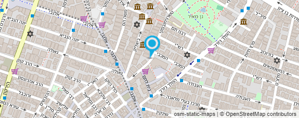 מפת הגעה אל א.א.א. אמבטיות איכות צחי