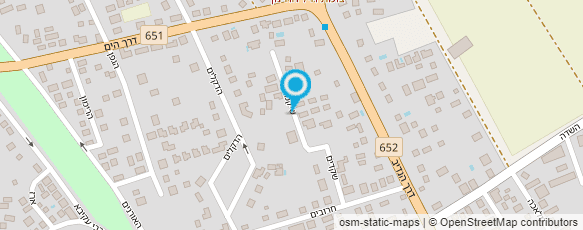 מפת הגעה אל פרג נדל"ן