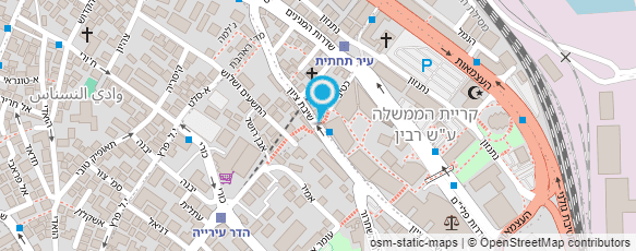 מפת הגעה אל כלבו צל - שיראזי