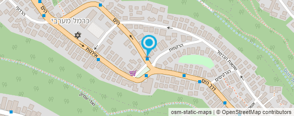 מפת הגעה אל אלום כרמל