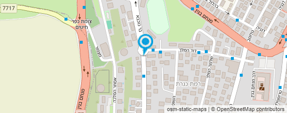 מפת הגעה אל אור הכינרת - להקת המחול העירונית