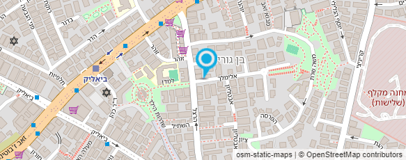 מפת הגעה אל מדריכי פז - עיצוב הבית