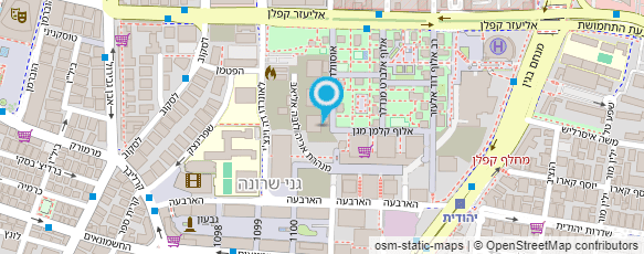 מפת הגעה אל "מצילה"