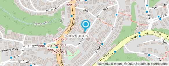 מפת הגעה אל "אחוזה - זכרון יוסף"