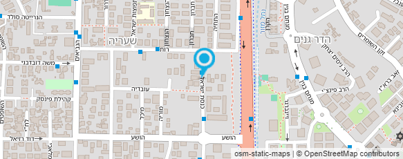 מפת הגעה אל גורדין ציפי