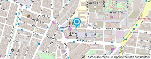 מפת הגעה אל עו"ד תושייה אייל