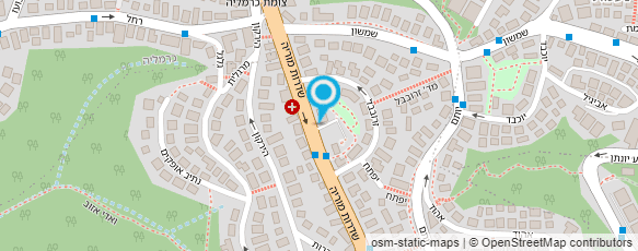 מפת הגעה אל "סינמה קפה מוריה"