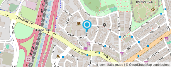 מפת הגעה אל ונטורה בשנקר