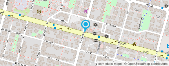 מפת הגעה אל עו"ד ונוטריון פלדמן ישראל