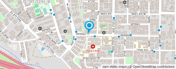 מפת הגעה אל מאפיה וקונדיטוריה מהדרין