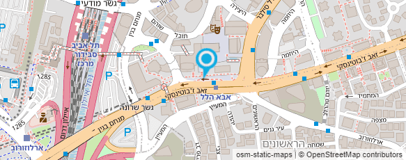 מפת הגעה אל עו"ד ורו"ח עמי הלביא