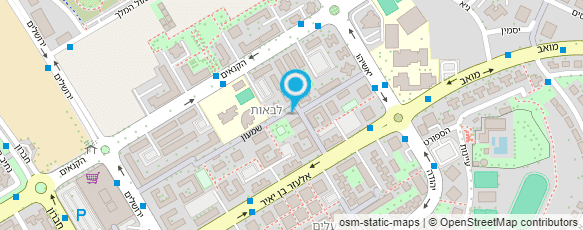 מפת הגעה אל מתי"א - מרכז תמיכה ישובי אזורי