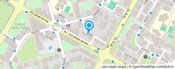 מפת הגעה אל מזגני אשדוד