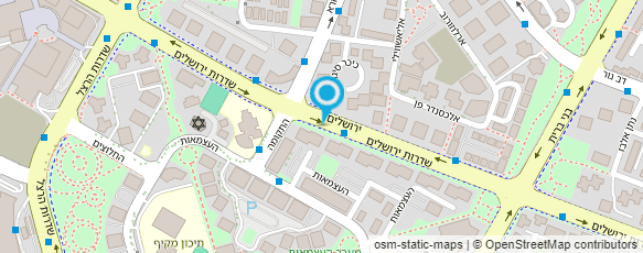 מפת הגעה אל אלפרדה קליניקה לכאבים