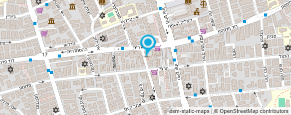 מפת הגעה אל עו"ד אדיב מיכל