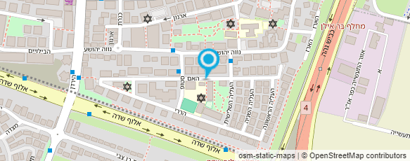 מפת הגעה אל עו"ד אדיב מיכל