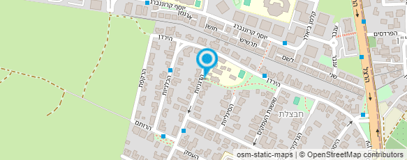 מפת הגעה אל "השיטה" בית הספר הפתוח