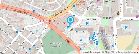 מפת הגעה אל מרכז הלבשה