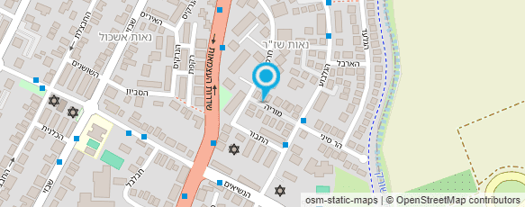 מפת הגעה אל מוניות יבנה