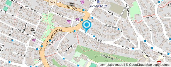 מפת הגעה אל יהודה פרחי