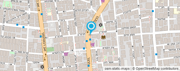 מפת הגעה אל ד"ר סוקול יעקב