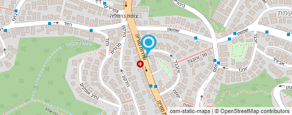 מפת הגעה אל נעמת מרכז קהילתי  בית חנה חושי