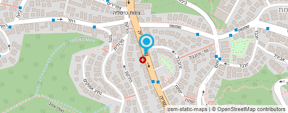 מפת הגעה אל ד"ר כרמלי גיא