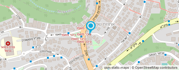 מפת הגעה אל ד"ר מוסקונה רוני