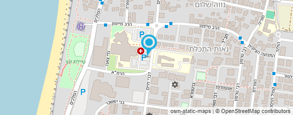 מפת הגעה אל המרכז לבריאות האשה