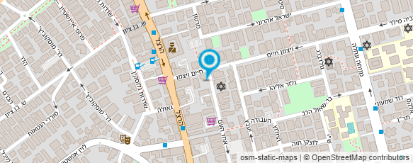 מפת הגעה אל אמ.אס פרסום חוצות