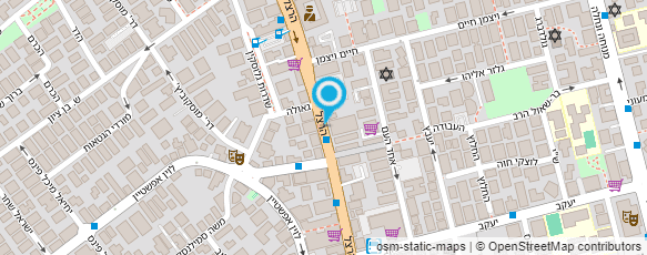 מפת הגעה אל עו"ד ונוטריון אירית ש. בירנבוים