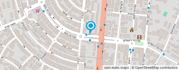 מפת הגעה אל ד"ר אילן קרשי-קידר