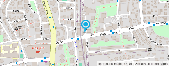 מפת הגעה אל מספרת DAVI