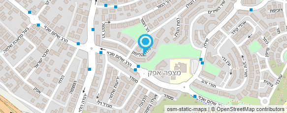 מפת הגעה אל עו"ד חבר איתי