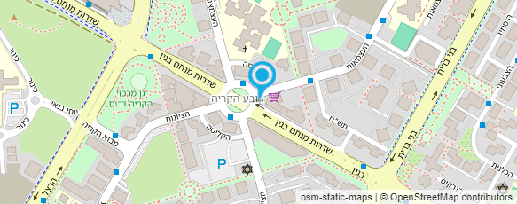 מפת הגעה אל ד"ר חזן דניאל עדינה