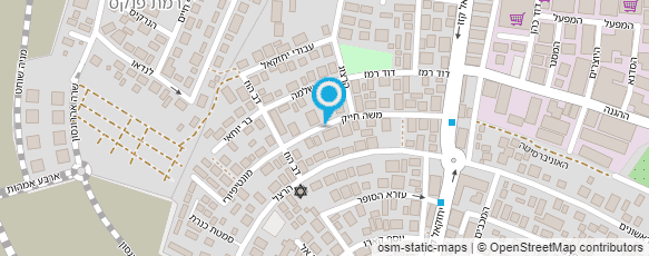 מפת הגעה אל גנון בר- טף