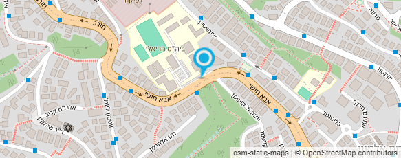 מפת הגעה אל הריאלי העברי בחיפה