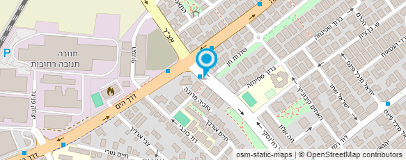 מפת הגעה אל עמוס זיו - שמים וארץ