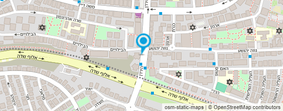 מפת הגעה אל אשכנזי מזל - מורה לאנגלית