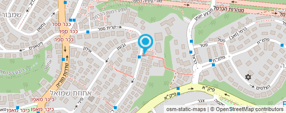 מפת הגעה אל נתיב אליעזר כרמל
