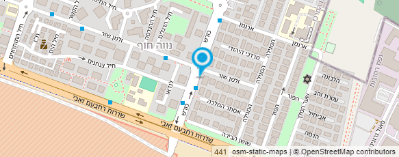 מפת הגעה אל גן פצפון - קצת אחרת