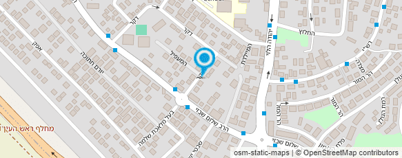 מפת הגעה אל אביעד - גגות ופרגולות