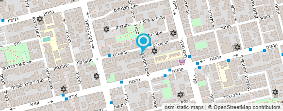 מפת הגעה אל גן מעון שרה