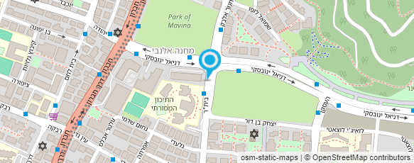 מפת הגעה אל מכבסת הטיילת