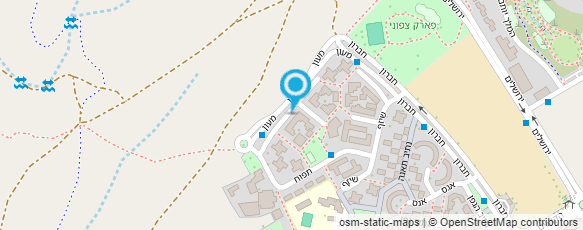 מפת הגעה אל נופש בערד - למגזר החרדי