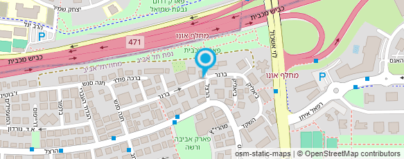 מפת הגעה אל רינת ברנהרדט-פרי